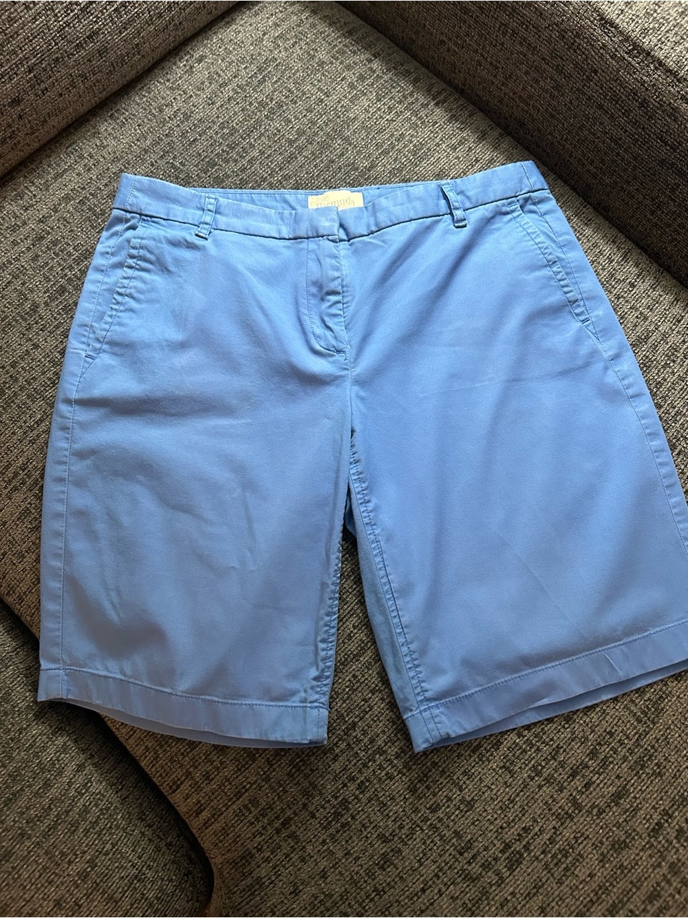J. Crew Powder Blue Chino Bermuda Shorts